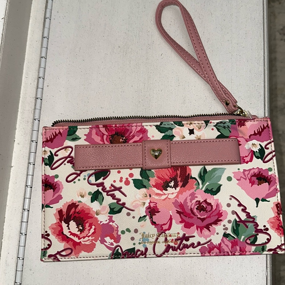 Juicy couture wristlet / clutch
